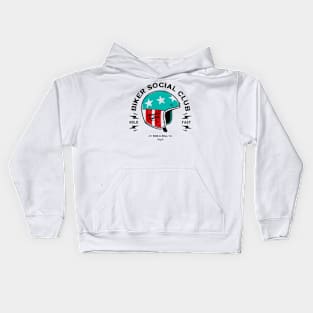 Biker Social Rules Kids Hoodie